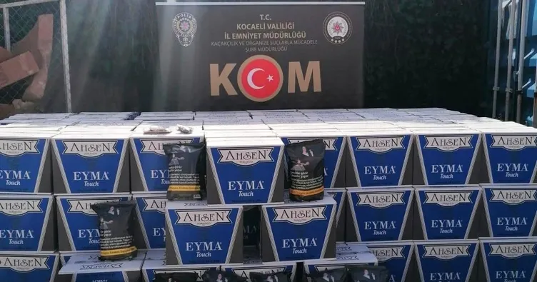 1 milyon 540 bin makaron ele geçirildi!