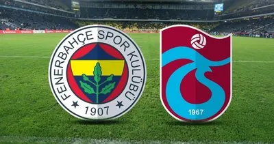 Fenerbahçe Trabzonspor maçı CANLI İZLE | beIN SPORTS 1 canlı maç izle ekranı ile Fenerbahçe Trabzonspor maçı canlı yayın izle linki burada