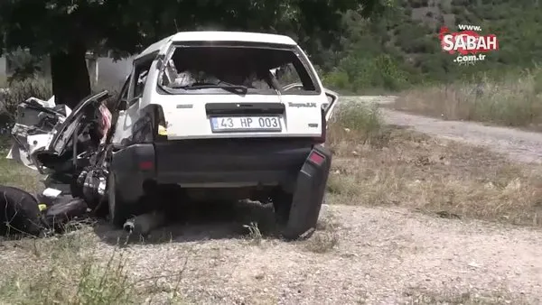Balıkesir'de otomobil köprünün korkuluklarına çarptı! 6 kişi hayatını kaybetti | Video