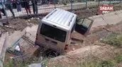 Adana’da 5 kişinin yaralandığı kaza anı saniye saniye görüntülendi
