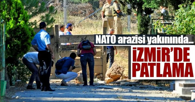 İzmir’de NATO arazisi yakınında patlama