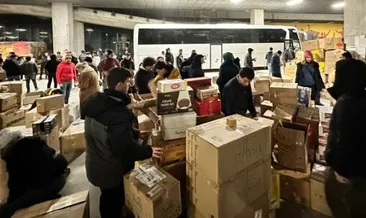 Göztepe taraftarı depremzedeler için tek yürek oldu!