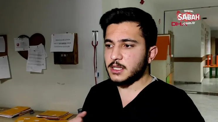 Kars'ta hasta yakını, hemşireyi dövdü! | Video