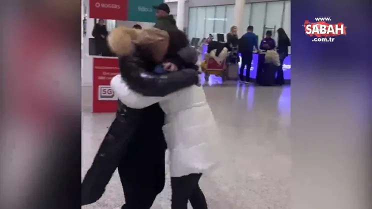 Şarkıcı Ceylan Kanada’da yaşayan kızına kavuştu! İşte o anlar!