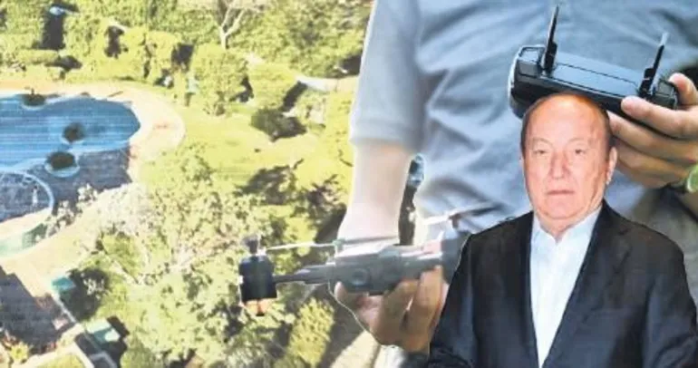 Oğlum dronla evimi gözetliyor