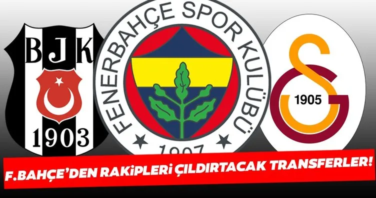 Fenerbahçe’den Beşiktaş ve Galatasaray’ı kızdıracak transfer! 3 isim birden...