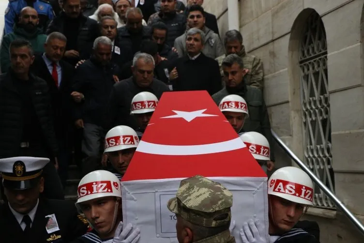 Tel Abyad şehidi teğmen Sinan Bilir, Tokat'ta son yolculuğa uğurlandı