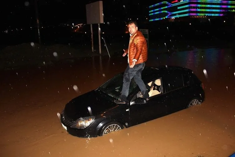 Adıyaman'da sağanak sele neden oldu