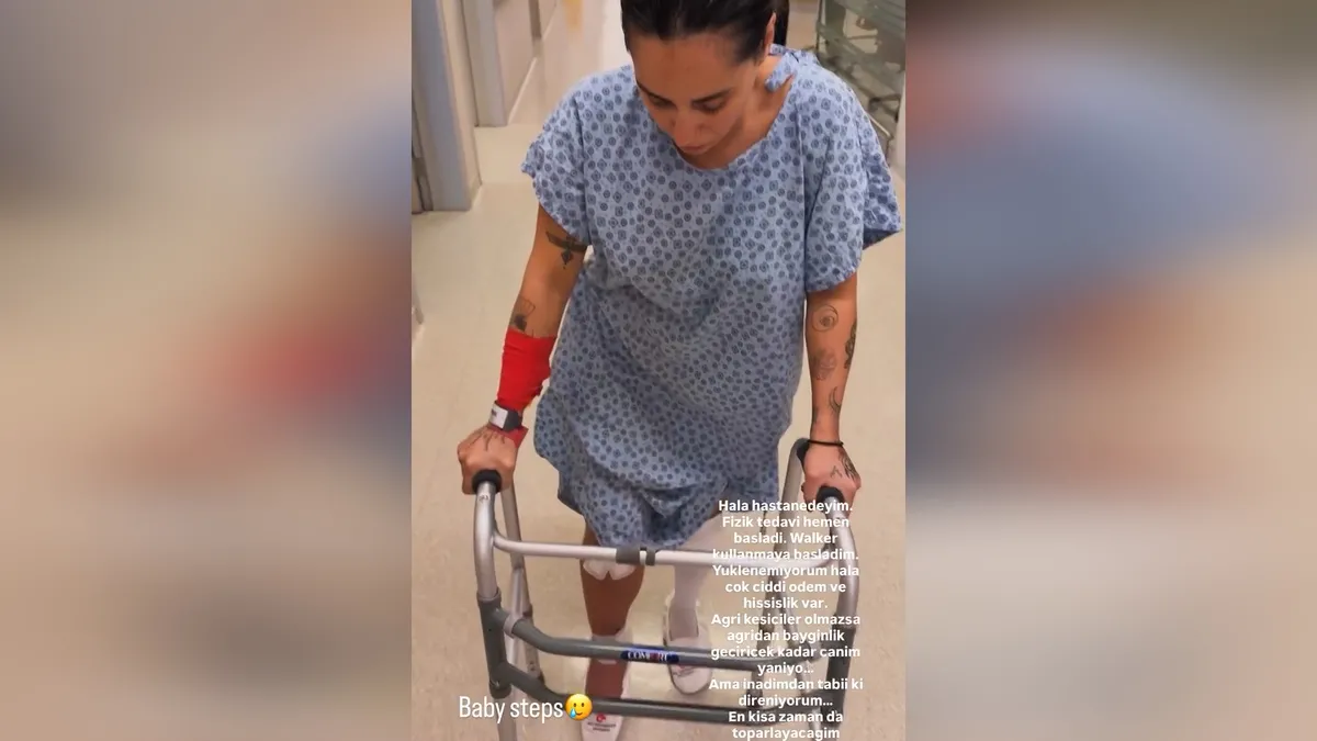 Yasemin Yürük hastaneden paylaştı: “Baygınlık geçirecek kadar canım yanıyor” | Video videosunu izle Yasemin Yürük hastaneden paylaştı: “Baygınlık geçirecek kadar canım yanıyor” | Video videosunu izle