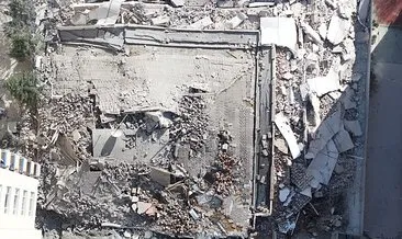 Konya’da yıkım esnasında 6 katlı bina çöktü! #konya
