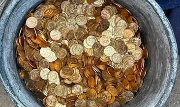 Duvardan 9 milyon euroluk altın çıktı