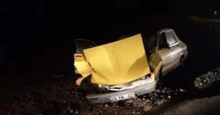 Elazığ’da tren otomobile çarptı: 2 kişi yaralandı