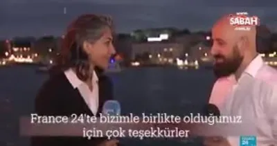 France 24 kanalına tokat gibi cevap!