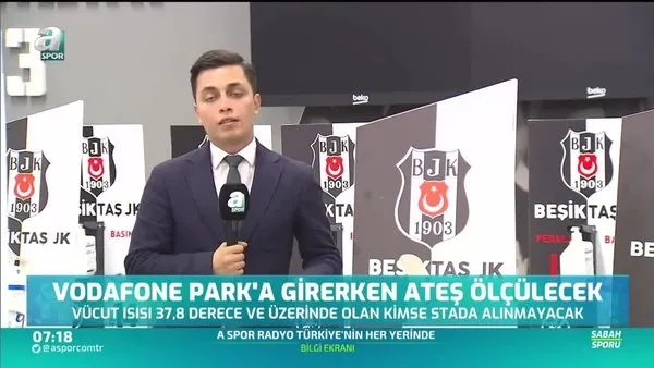 Vodafone Park'ta Covid-19 önlemleri videosunu izle | Sabah TV