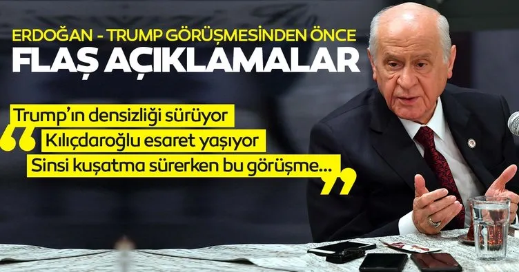 Bahçeli: ABD’nin Türkiye’yi durdurmak için denemediği yol kalmadı