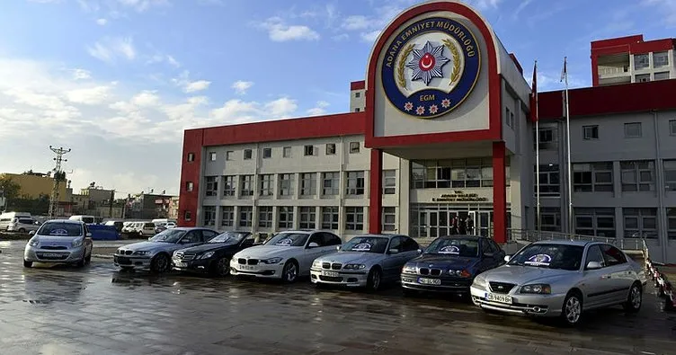 Avrupa’da çalınan lüks otomobiller Adana’da ele geçirildi