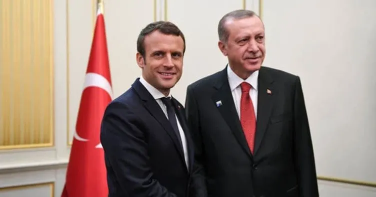 Erdoğan ile Macron telefonda görüştü!