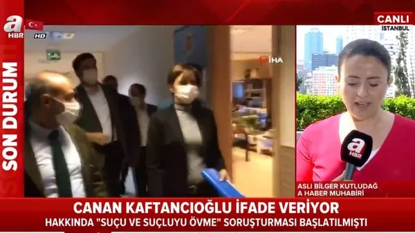 Son dakika: CHP İstanbul İl Başkanı Canan Kaftancıoğlu Adliye'de ifade veriyor | Video