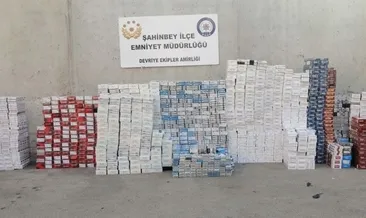 Polisten kaçak sigara baskını