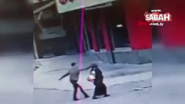 Gaziosmanpaşa'daki kapkaççı dehşeti kamerada | Video
