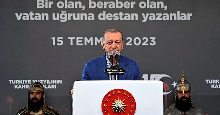 SON DAKİKA | Başkan Erdoğan Beylerbeyi’nde 15 Temmuz programında konuştu: 70 yıl da geçse unutturmayız