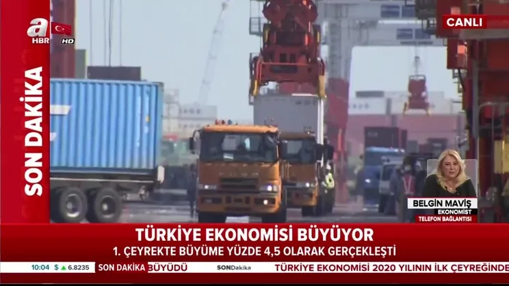 Türkiye ekonomisi büyüyor! TÜİK, büyüme rakamlarını açıkladı  | Video