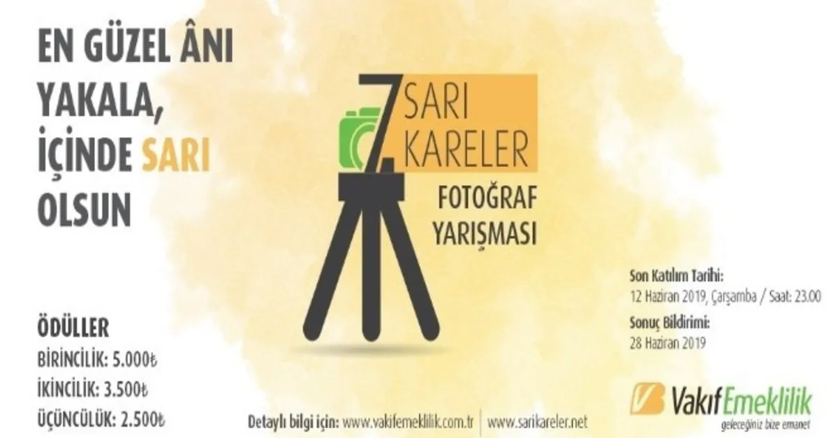 fotograf tutkunlari sari kareler icin