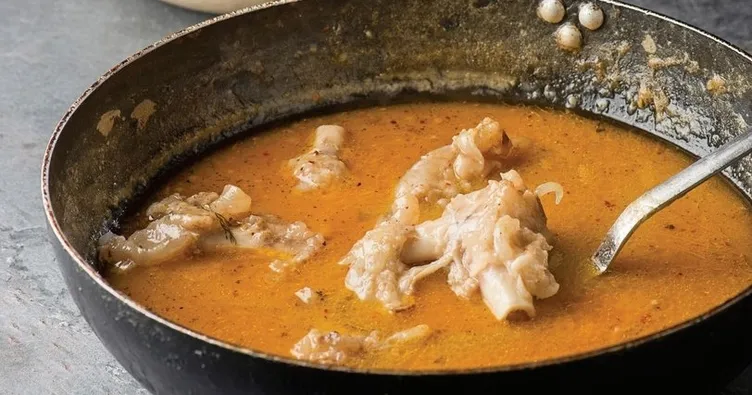 Tarhanalı kuzu paça çorbası tarifi