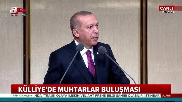 Cumhurbaşkanı Erdoğan'dan AİHM'e tepki 