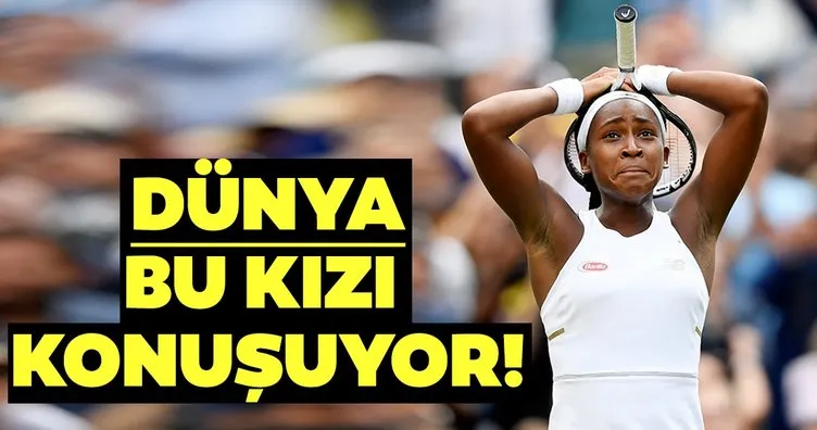 Dünya bu kızı konuşuyor! 15 yaşındaki Cori Gauff, 5 defa şampiyon olan Venus Williams’ı eledi
