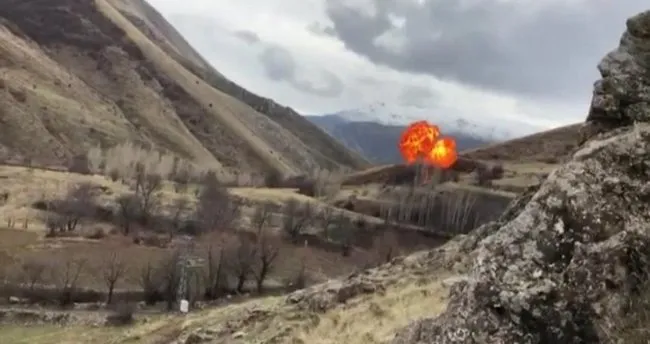Bitlis PKK'ya ait 100 kilogram amonyum nitrat ele geçirildi
