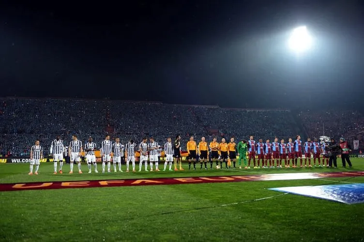 Trabzonspor - Juventus maçından fotoğraflar