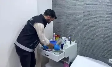 Adana'da güzellik merkezlerine operasyon: Yasadışı tıbbi müdahalede bulundukları tespit edildi! #adana