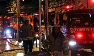 Metruk binada yangın! 4 yıl önce 2 kişi hayatını kaybetmişti #istanbul