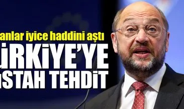 Martin Schulz’tan Türkiye açıklaması