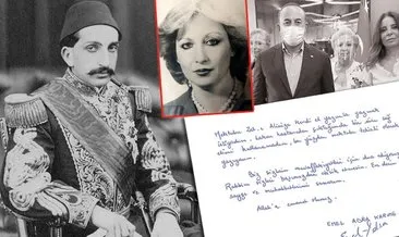 Son dakika: Sultan Abdülhamid’in torunu Emel Adra’dan mektup: Bunu el yazımla yazmak isterdim ancak...
