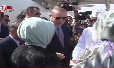 Cumhurbaşkanı Erdoğan Çad’da