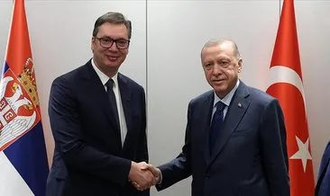 Son dakika: Başkan Erdoğan, Sırbistan Cumhurbaşkanı Vucic ile görüştü