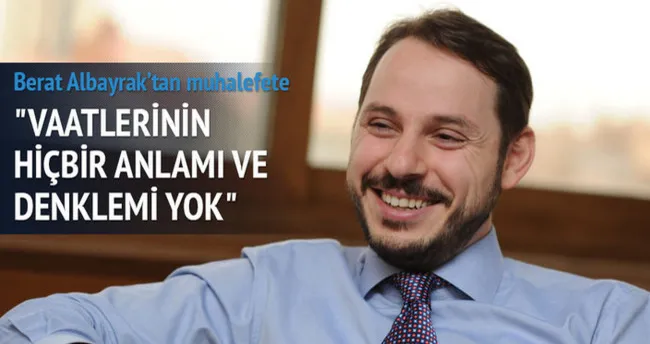 Muhalefetin vaatlerinin hiçbir anlamı ve denklemi yok