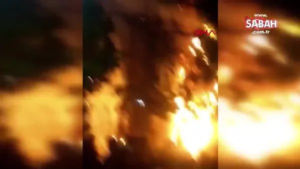 İzmir Konak Meydanı'ndaki ağaçlar yakıldı |Video