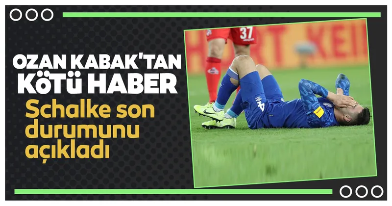 Schalke 04 Formasi Giyen Ozan Kabak Tan Kotu Haber Spor Haberleri