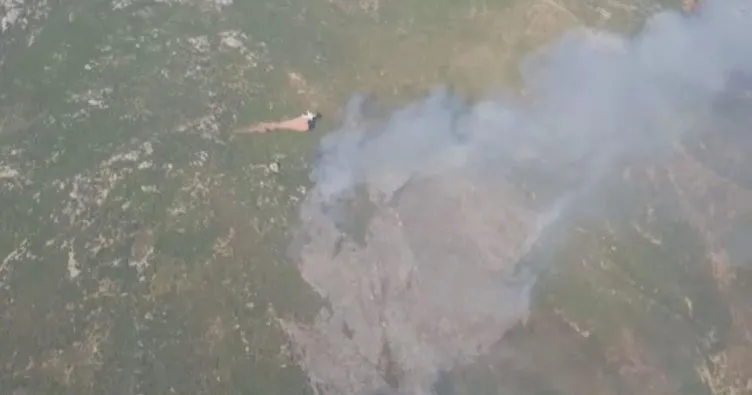 İzmir’deki orman yangını kontrol altına alındı! 42 hektar orman ve makilik alan zarar gördü
