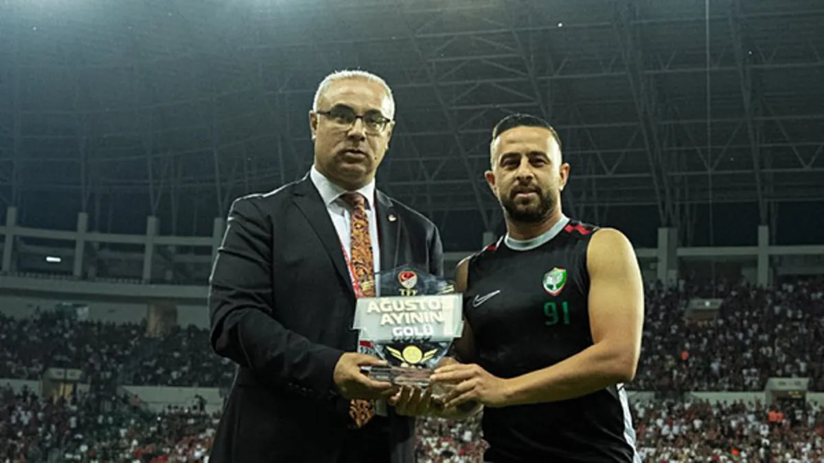 Amed Sportif Faaliyetler’de Dia Saba’ya ‘ayın golü’ ödülü