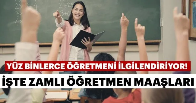 Yeni Ogretmen Maaslari Ne Kadar Olacak Ogretmen Haberleri