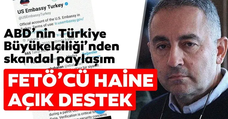 ABD'nin Türkiye Büyükelçiliği'nden skandal paylaşım