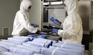 Gaziantep’te koronavirüsü yok eden maske kumaşı üretildi