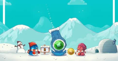 Penguen Balon Patlatma