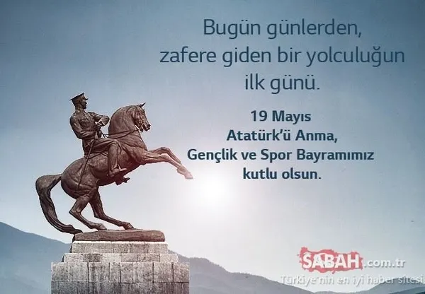EN GÜZEL 19 MAYIS MESAJLARI VE SÖZLERİ 2020 - Yeni, uzun, kısa, anlamlı ve resimli 19 Mayıs kutlama mesajları ve sözleri!