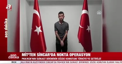 SON DAKİKA! MİT’ten üst düzey operasyon! PKK’nın sözde komutanı Türkiye’ye getirildi | Video