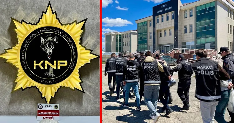 Kars’ta zehir tacirlerine şafak operasyonu: 2 tutuklama